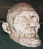 life mask of Abraham Lincoln by Clark Mills