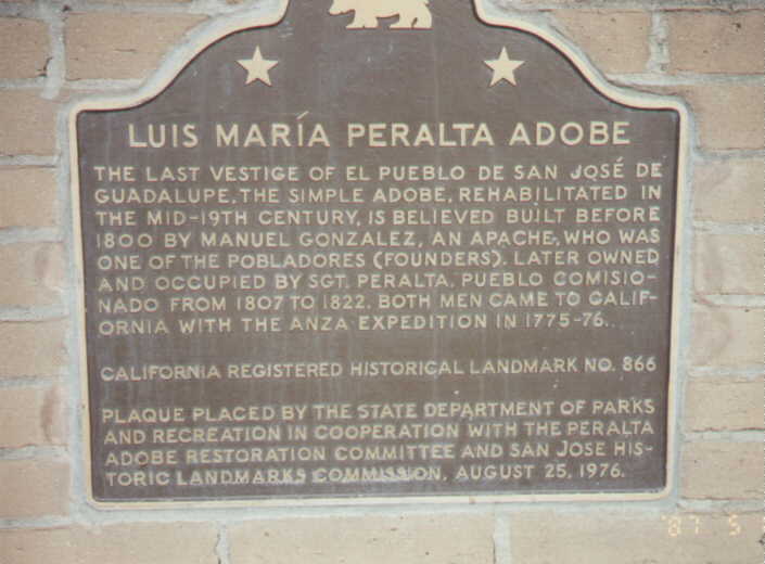  Photo-Peralta Adobe Plaque